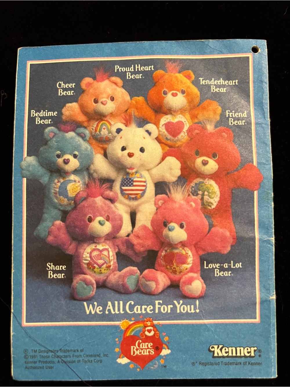 Vintage 1991 Kenner Environmental Care Bears - Complete Set - Picture 16 of 16